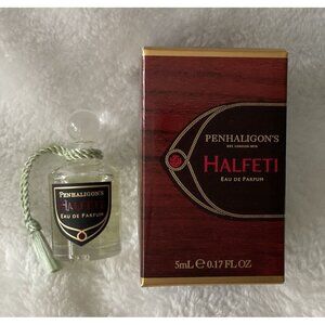 Penhaligon's HALFETI Eau de Parfum EDP Mini Splash .17 Oz / 5ml NIB